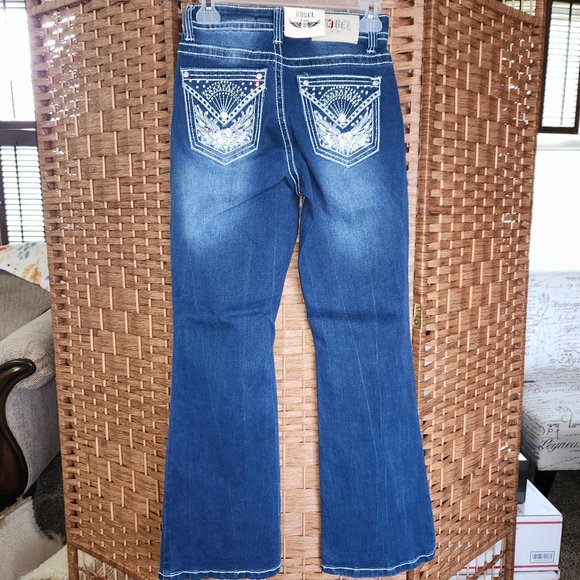 R3bel Bootcut Womens Jeans - Size Juniors 5 / 25 - NWT - Picture 2 of 4